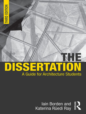 cover image of The Dissertation